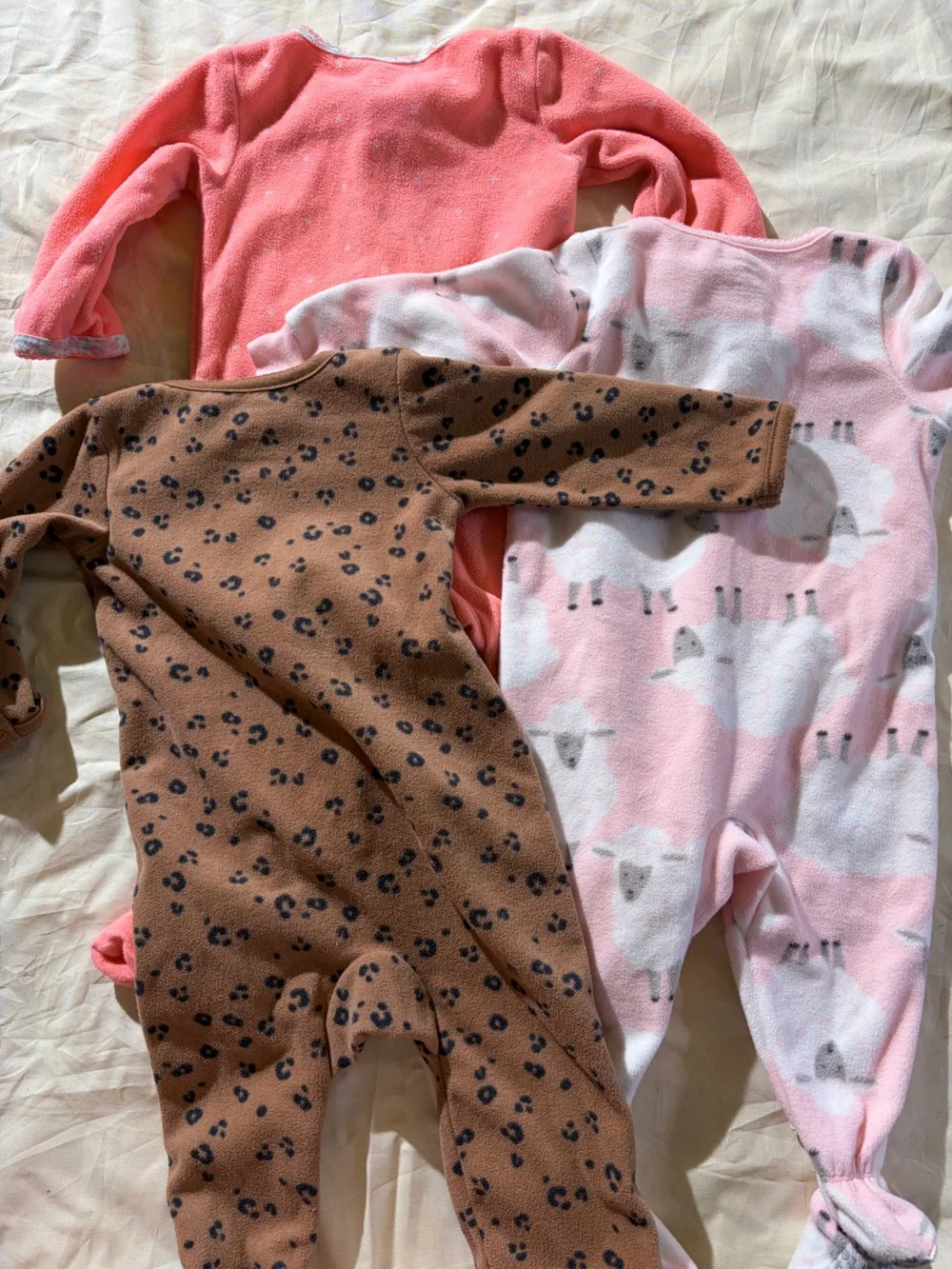 Carter's Fleece Zip Footie Bundle